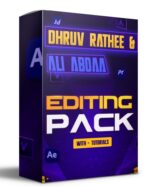 Dhruv Rathee & Ali Abdaal - Video Editing Pack Bundle