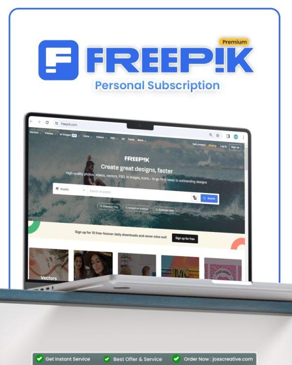 freepik subscription
