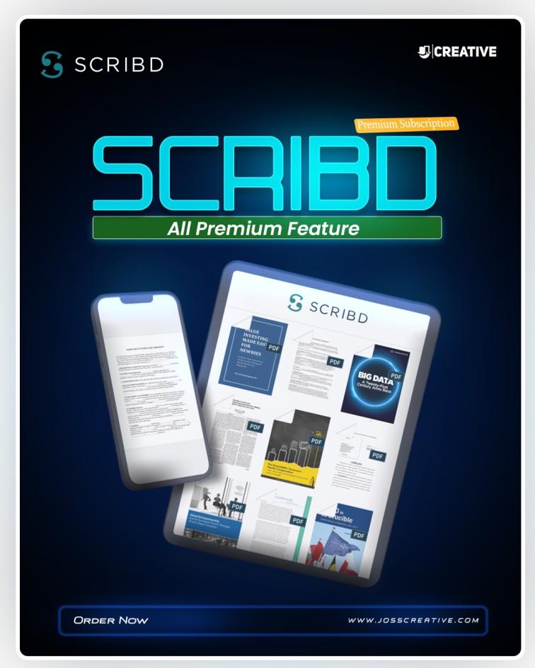 scribd premium account