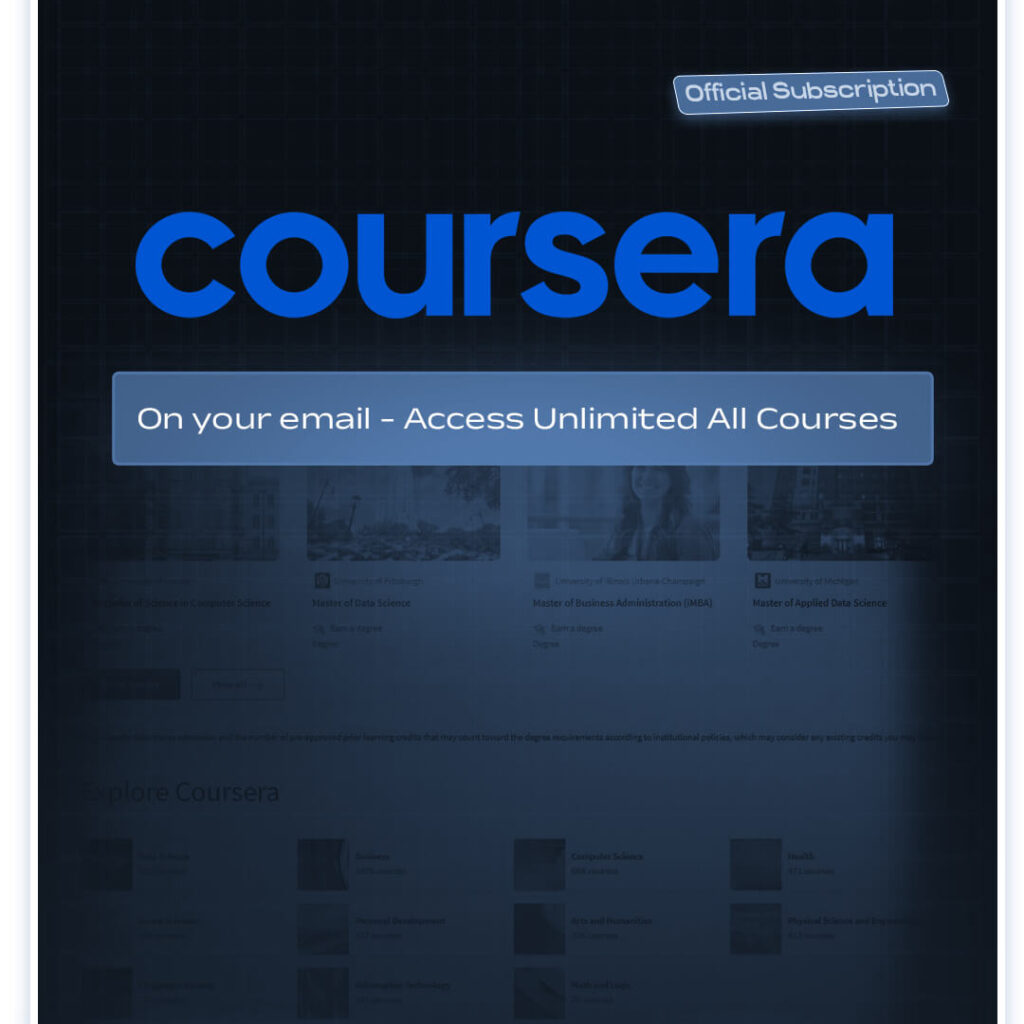 coursera premium subscription