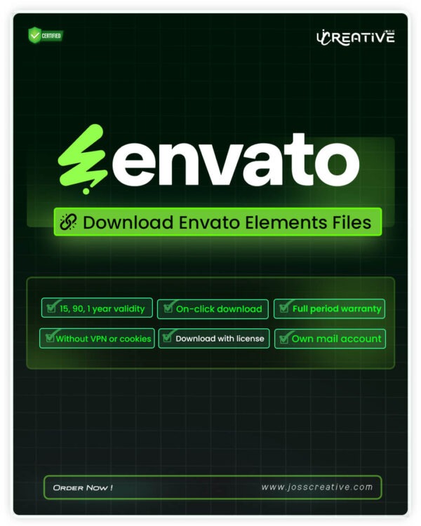 Envato Elements Subscription Monthly-Yearly