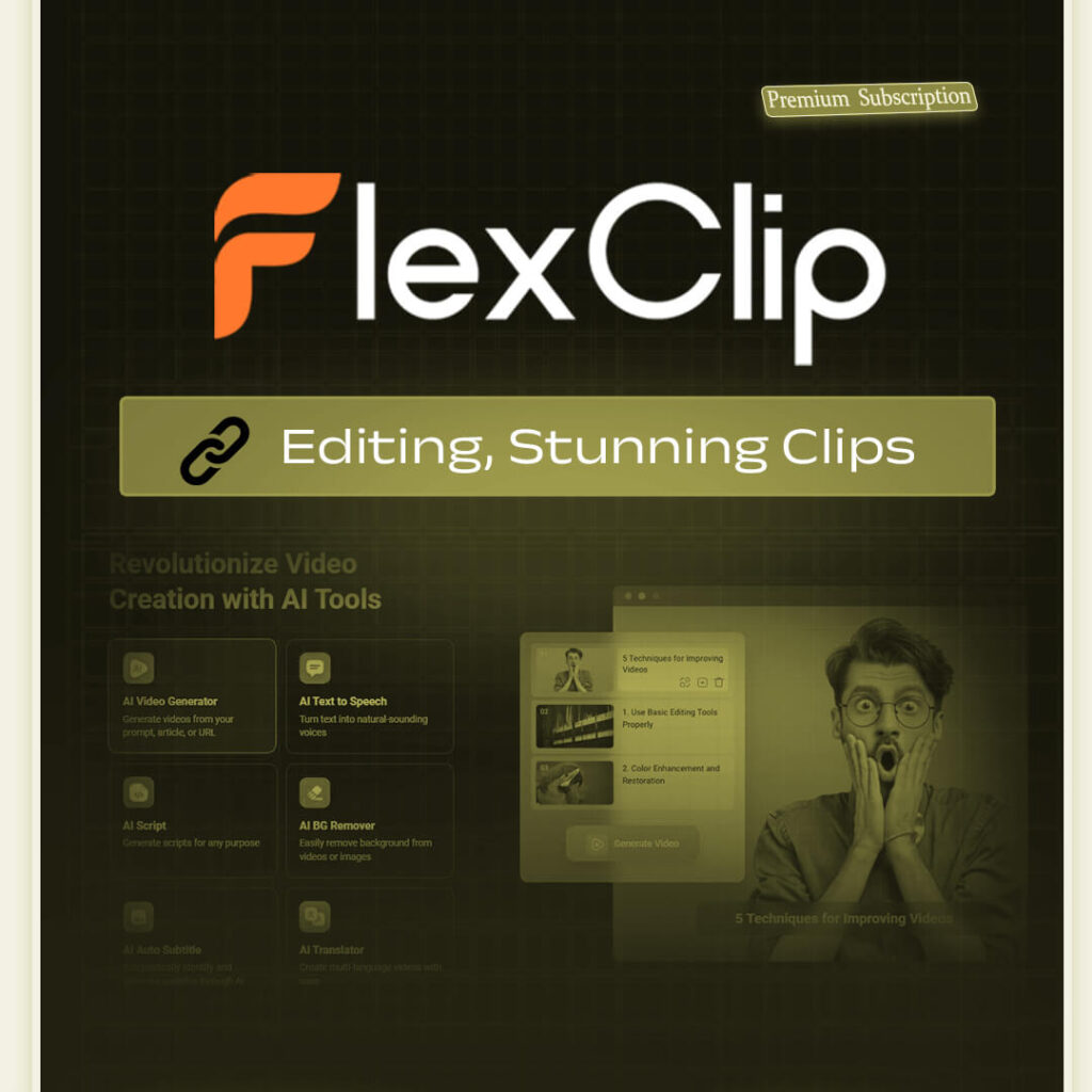 FlexClip Premium Subscription BD